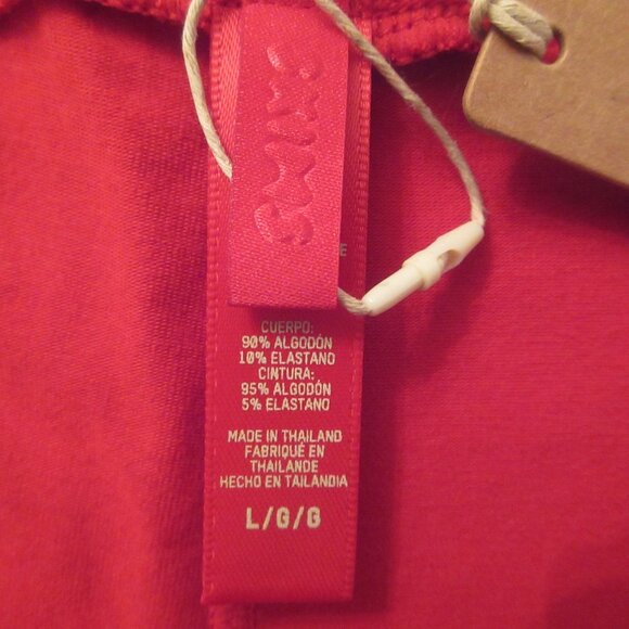 NWT Skims Cotton Jersey Short Sugar Cranberry - Picture 7 of 8